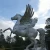 Import Classical sculpture of antique bronze white horse bite each other adornment building or environment from China