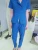 Import Close fitting spandex elastic Custom Design short sleeve nursing scrubs uniforms Nurse  scrub suit nursing from China
