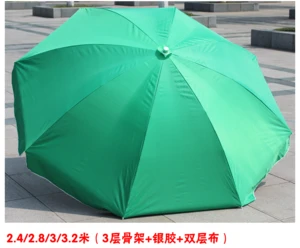 Club promotional portable patio 8 panels small beach umbralla
