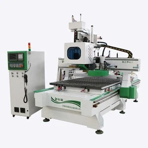 CNC router Multi process ATC wood door cabinet cutting and drilling engraving machine