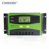 CNIKESIN 10A 30A 60A 80A 100A solar charger controller solar Controller for garden light imanual PWM Solar Charge Controller
