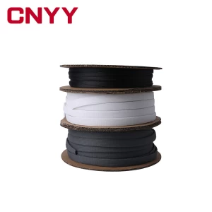 CNYY 16MM Black Nylon Multifilament Expandable Braided Sleeve Cord Protector Wire Loom Tubing for USB Charger Cable Power Cord