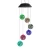 Import Color Changing SolarPower Wind Chime Crystal Ball Hummingbird Butterfly Waterproof Outdoor Windchime Light for Patio Yard Garden from China