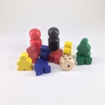 Color pawn chess wood game pieces for board game/card game and other games accessories