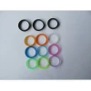 Colorful Different Sizes Finger Ring Inserts for Hair Scissors