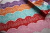 Colorful Eyelash French Lace Trim 10cm Wide Handmade Wedding Veil Trim