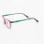 Import Colorful optical eyewear cheap eyeglass frame parts from China