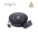commercial catering equipment:hot pot induction cooker with 304 stainless steel divided pot 600W