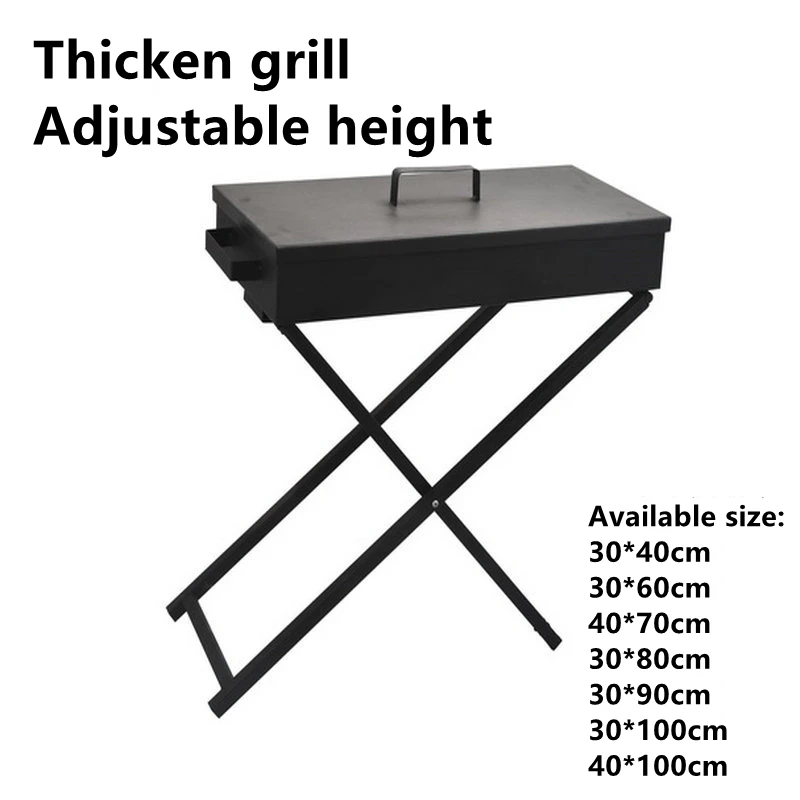 Commercial outdoor kitchen portable charcoal barbecue bbq grills