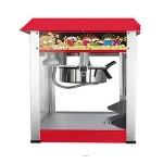 commerical automatic popcorn vending machine on Amusement park food stand