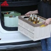 convenient plastic boxe foldable car trunk organizers