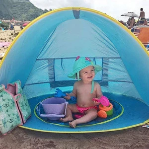 Cool Summer Children Use Pop Up Baby Beach Tent Swimming Pool Portable Shade Pool UV Protection Sun Shelter toy tents for kids