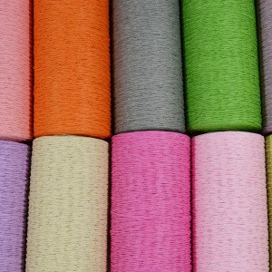 COOMAMUU 2020 Hot Selling Raffia Yarn for Crocheting Raffia Bag Hat Wholesale Fancy Yarn Paper Thread Wrapping Twine Rope