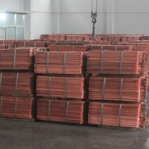 copper cathodes grade AAA 99.99%/best electrolytic copper cathodes for sale