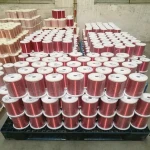 Copper clad aluminum wire lacquered copper wire