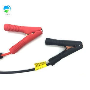 Copper Material Battery Charger Clip Crocodile Clamp clip 100mm Booster cable Alligator Clamp large insulated