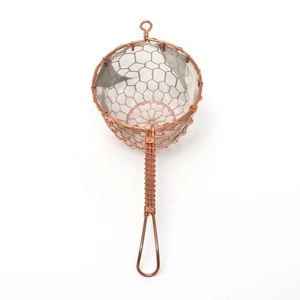 Copper Plated stainless steel wire mesh tea infuser strainer