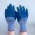 Import Cotton 3/4 Latex Crinkle Palm Work Gloves Rubber Coated from China