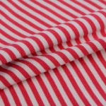 Cotton spandex mixed material tripe 2x2 rib knit dry fit fabric for tshirt
