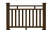 Import Crack-resistant sanding moulded garden wood plastic composite fence from China