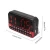 Import creative FM Radio Music Player Audio Speaker LED large Display Support Alarm Clock Timed Shutdown TF Card USB from China
