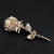 Import Crystal Cubic Zirconia Flower Rose Tulip Bird Pin Brooches XR00616 from China