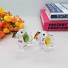 crystal folk craft cute dog shape crystal animal as gift souvenir or ornament