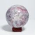 Import Crystals Healing Stones Ball Pink Plum Tourmaline Rubellite Sphere Reiki Stone Crafts  For Meditation from China