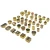Import Custom 15mm Zamac Metal Perfume Bottle Cover Lids with Pump Sprayer Luxury Creative Metal Caps from China