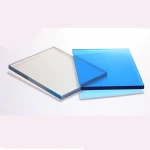 Custom Clear Anti Scratch Fog Glare Scratch Solid Plastic Visor Roofing Greenhouse Polycarbonate Sheet