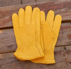 custom cowhide leather mitten motorcycle gloves kids garden gloves