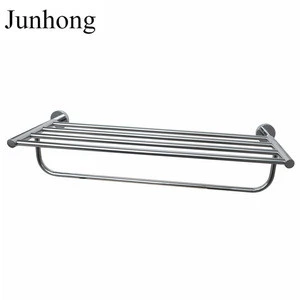 Custom Design Wall Mounted Stainless Steel Commercial Towel Rack For Hotel