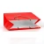 Import Custom gold handle luxury gift red paper bag with printing from China