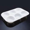 Custom heat resisting CPET blister plastic microwave food ovenable packaging tray for egg tart bakery plastic cupcake tray
