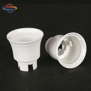 Custom Low Volume Injection Moulded Plastic Lamp-socket, Plastic Lamp Holder