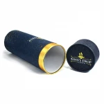 Custom Luxury Clothes t-shirt Candle cardboard Paper boxes cylinder tube packaging
