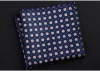Custom Manufacturing Digital Printed Hand Rolling 100% Silk Men Pocket Square Silk Batik Handkerchiefs