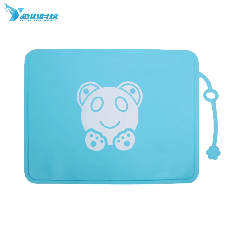 Custom Mats Pads Reusable Silicone Mat Skid Resistance Silicone Table Mat