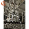 Custom meter aluminium scaffold tower/telescopic scaffold/construction scaffold