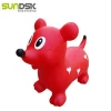 Custom pvc inflatable jumping animal toy