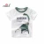 Import Custom Screen Printing 100% Combed Cotton Children Clothing Short  Sleeve  T Shirts from China