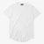Import Custom soft cotton t shirt men printing blank round curved bottom  long mens silk screen printing t-shirts from China