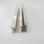 Custom solar pv system extruded aluminum mounting rail