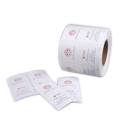 Buy Custom Waterproof Sticker Clear Plastic Printing Label Stickers ...
