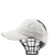 Custom womens big sun double canvas visor baseball hat