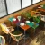 Import Custom wood dining table set Retro Themed Restaurant Dining Table Chairs from China