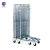 Import Custom YST warehouse galvanized industrial foldable wire mesh rolling cage trolley from China