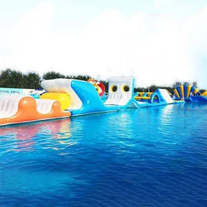 Customized adult water toys inflatable AquaPark giant Inflatable Water Park play equipment