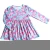 Import Customized Baby Girls Dress Designs Animal Prints Aqua Tulle Dress Long Sleeves Winter Kids Frock Dress from China