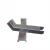 Import Customized Hot Dip Galvanized Steel Material Corner Wall Mount Brackets from China